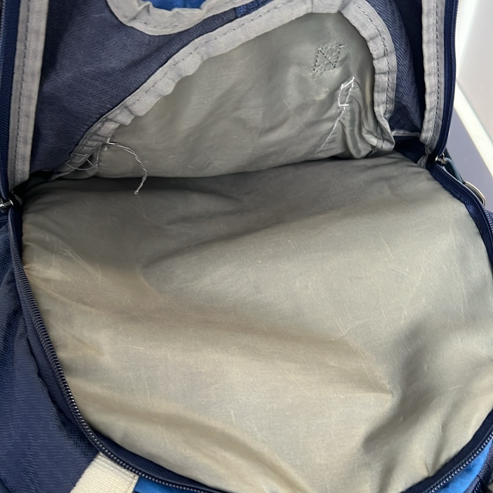High Sierra Blue Laptop 19" Computer Padded Backpack Bag - Picture 11 of 14